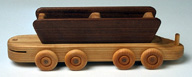 train coal car wooden toy